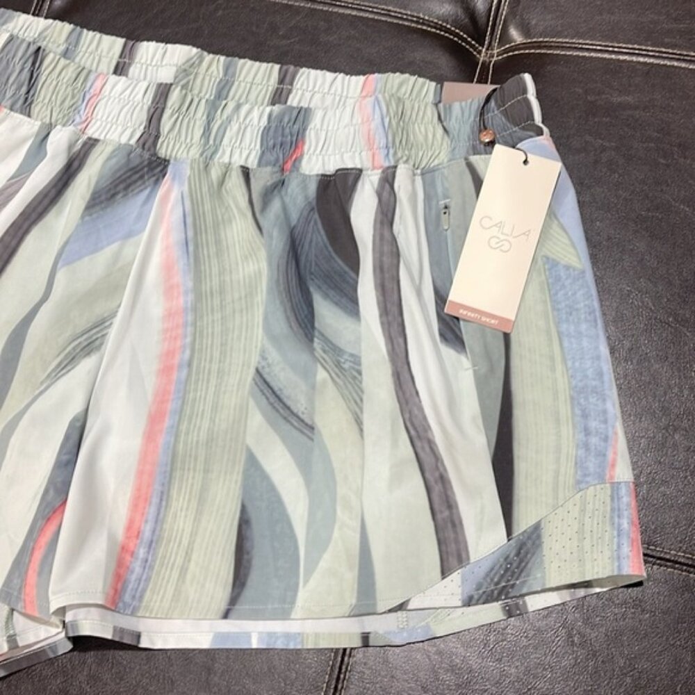 CALIA Women's Mid Rise Infinity Run Short - Picture 6 of 11